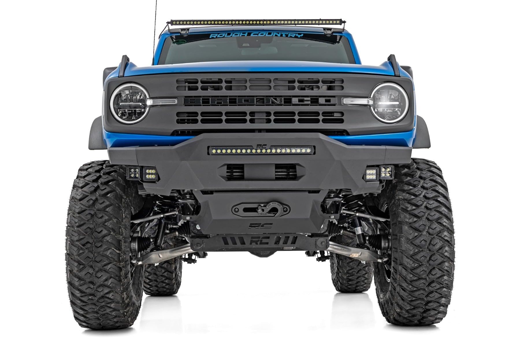 7" Suspension Lift Kit Rough Country for 21-24 Ford Bronco | 4-Door Base - 51083