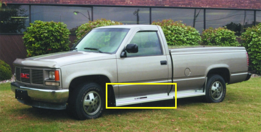 Owens Products ClassicPro Series OC7056CX Extruded 2in. Cab Length Running Boards