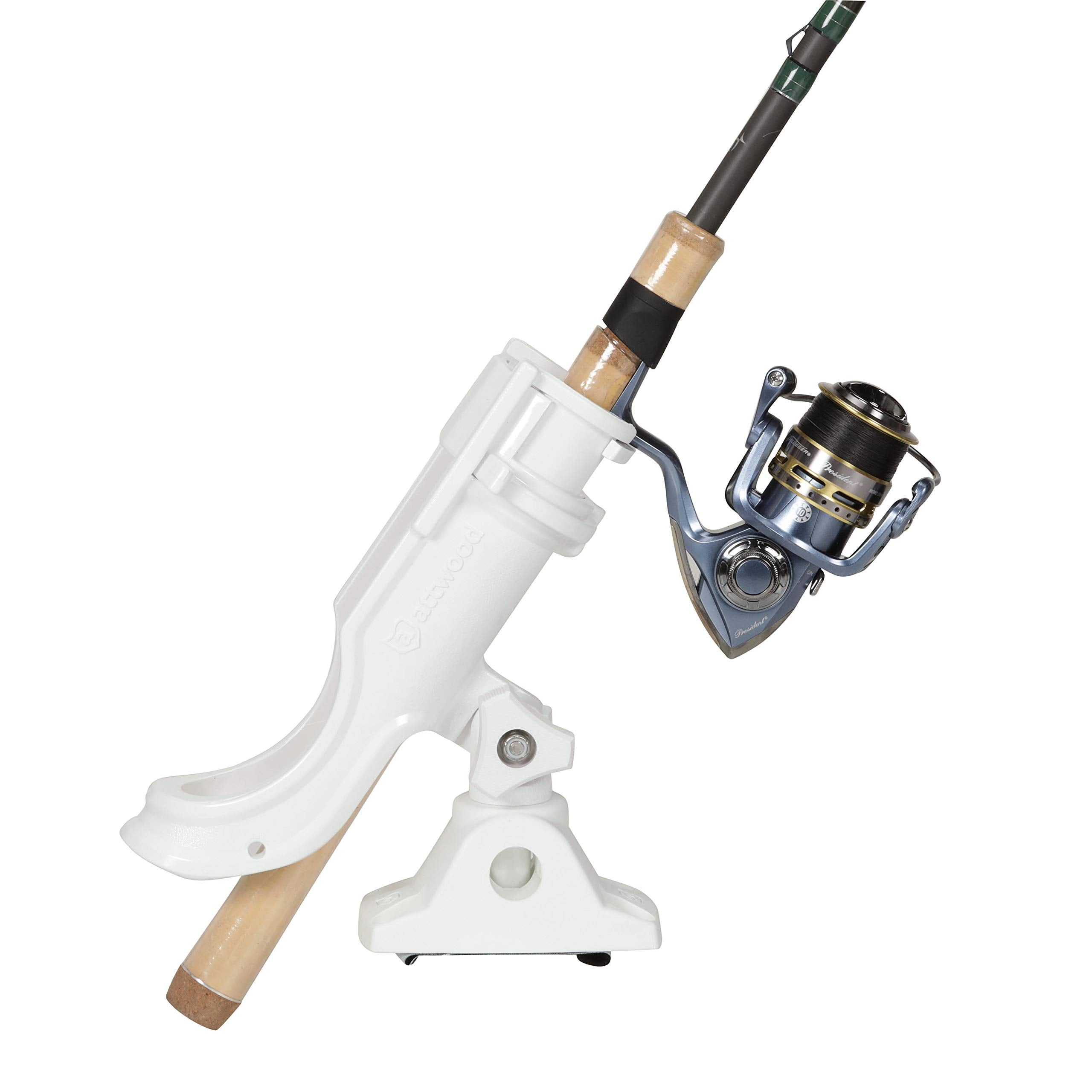 5009W4 Attwood Rod Holder, White