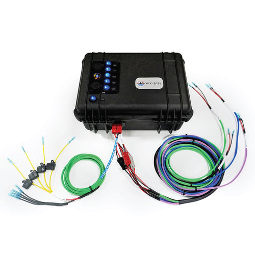 Yak-Ease Connect-Ease Power Pack Pro RCE12VPWRPRO | Portable Power Box for Kayaks & Small Boats | Power System for Fishing Electronics & Lighting | MIL-STD 810H IP65 Case, USB Ports | Made in USA