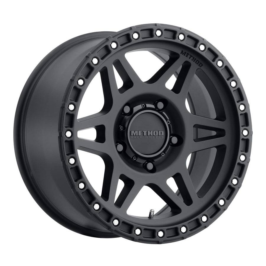 Method Race Wheels 312 17x8.5" Matte Black 5x5", 0mm offset 4.75" Backspace, MR31278550500