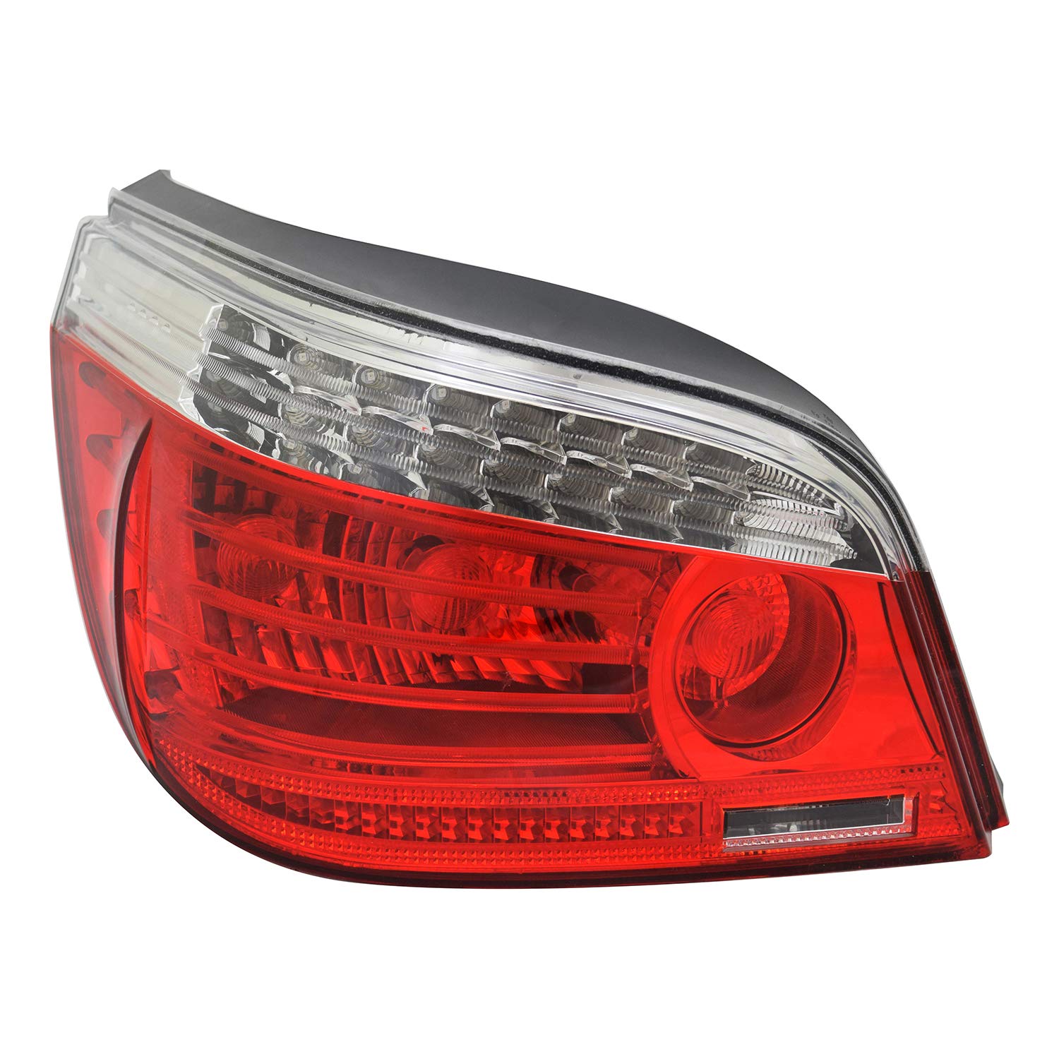 Left TYC Tail Light Assembly Compatible with 2008-2010 BMW 5 Series