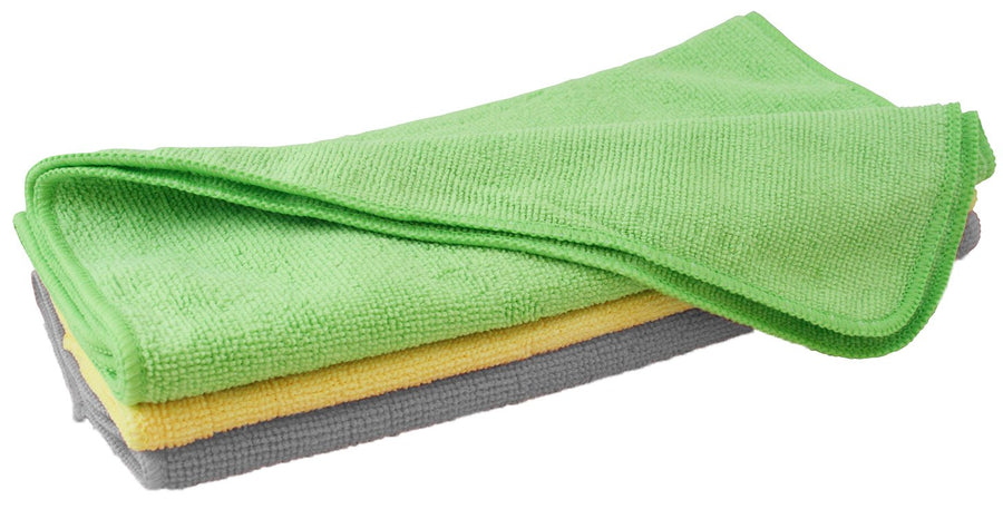 Microfiber Carrand 16" x 16" Towel, 3 Pack (Colors May Vary)