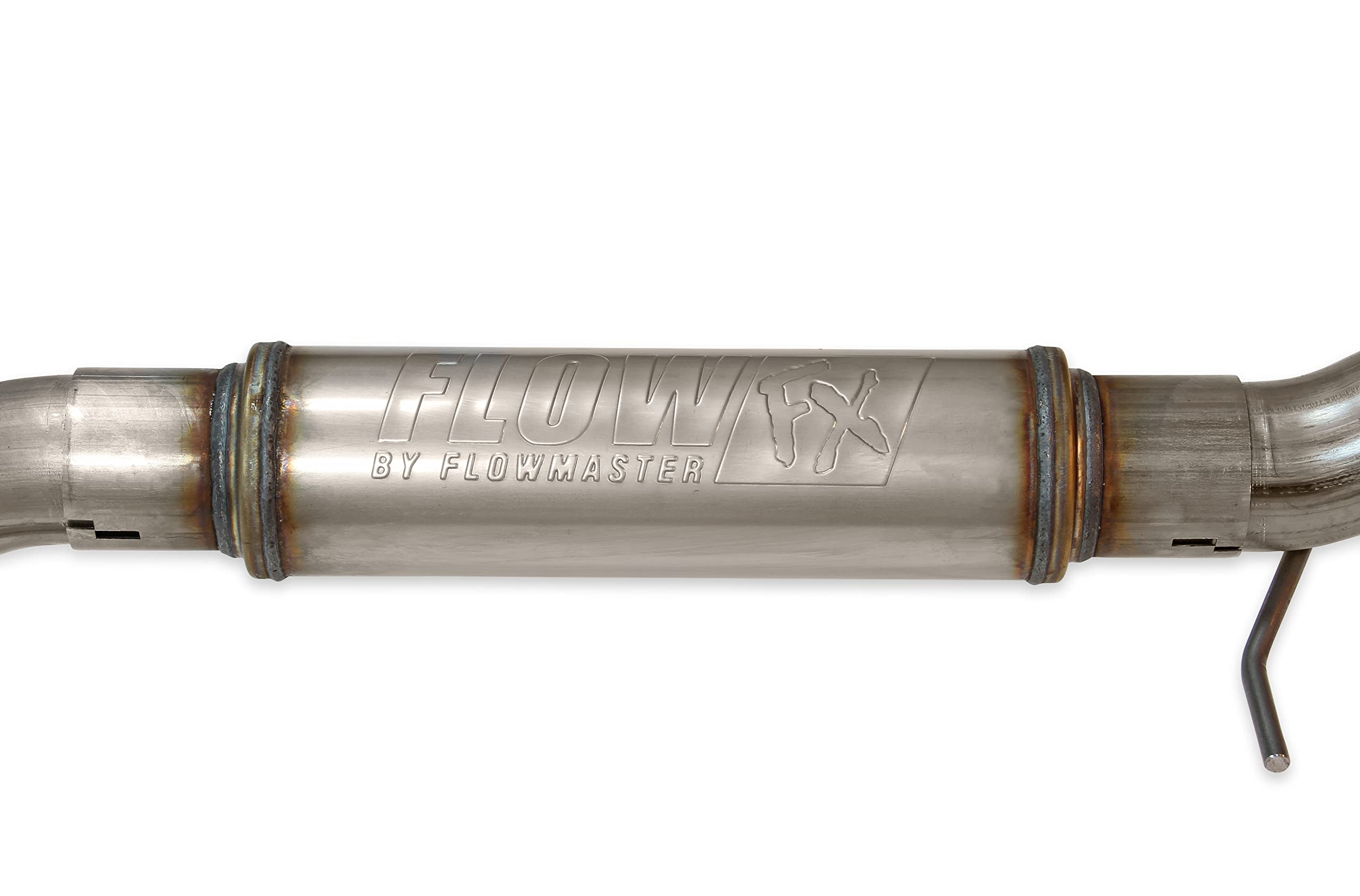 Flowmaster FlowFX 717909 Cat-Back Exhaust Kit 3 Inch 409 Stainless Steel 4.5 Inch Black Ceramic Tip Compatible with 2019-2023 Ford Ranger 2.3L Ecoboost Crew Extended Cab 2/4 WD 126.8 Inch Wheelbase