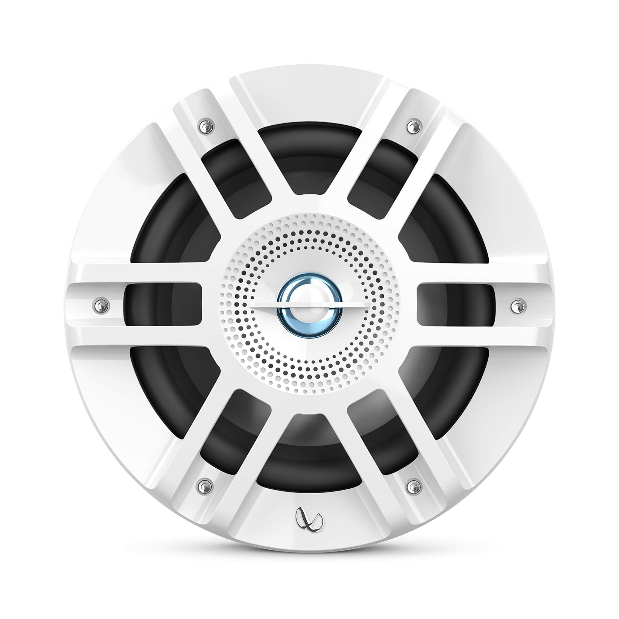 Kappa Marine Infinity KAPPA6120M White 6.5" Premium 2-Way RGB LED Coaxial Speakers