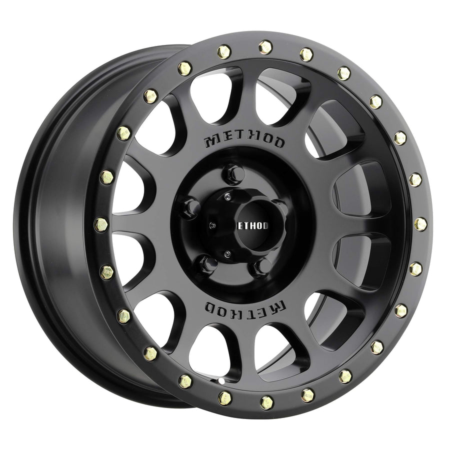 305 Method Race Wheels NV Matte Black 17x8.5" 5x4.5", 0mm offset 4.75" Backspace, MR30578512500