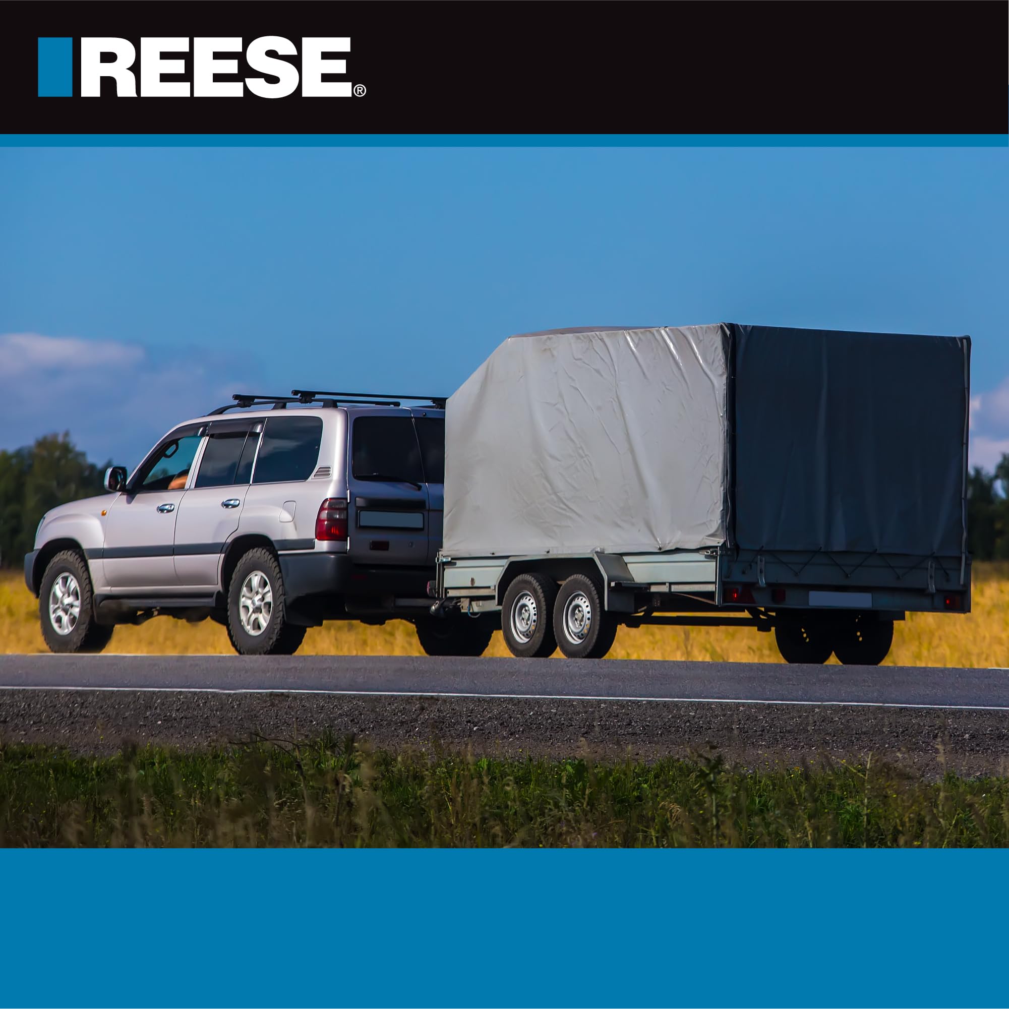 Towpower REESE 7014700 Trailer Hitch and Coupler Combo Lock Set, Fits 1-1/4 Inch & 2 Inch Square Receivers, 1/2 Inch & 5/8 Inch Pin Diameter