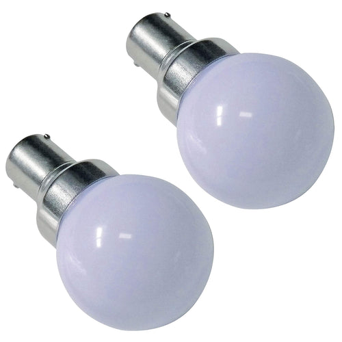 Diamond 1141, 1156 and 2099 Replacement LED Vanity Bulb, 275LUM, 5500K, .19A, 25W (2 Pack) - DG72615VP, Bright White, Standard