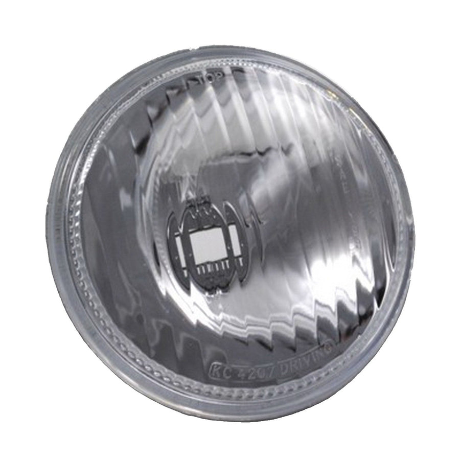 5" KC HiLiTES 4207 Replacement Driving Beam Pattern Glass Lens/Reflector with H3 Bulb Socket Adapter