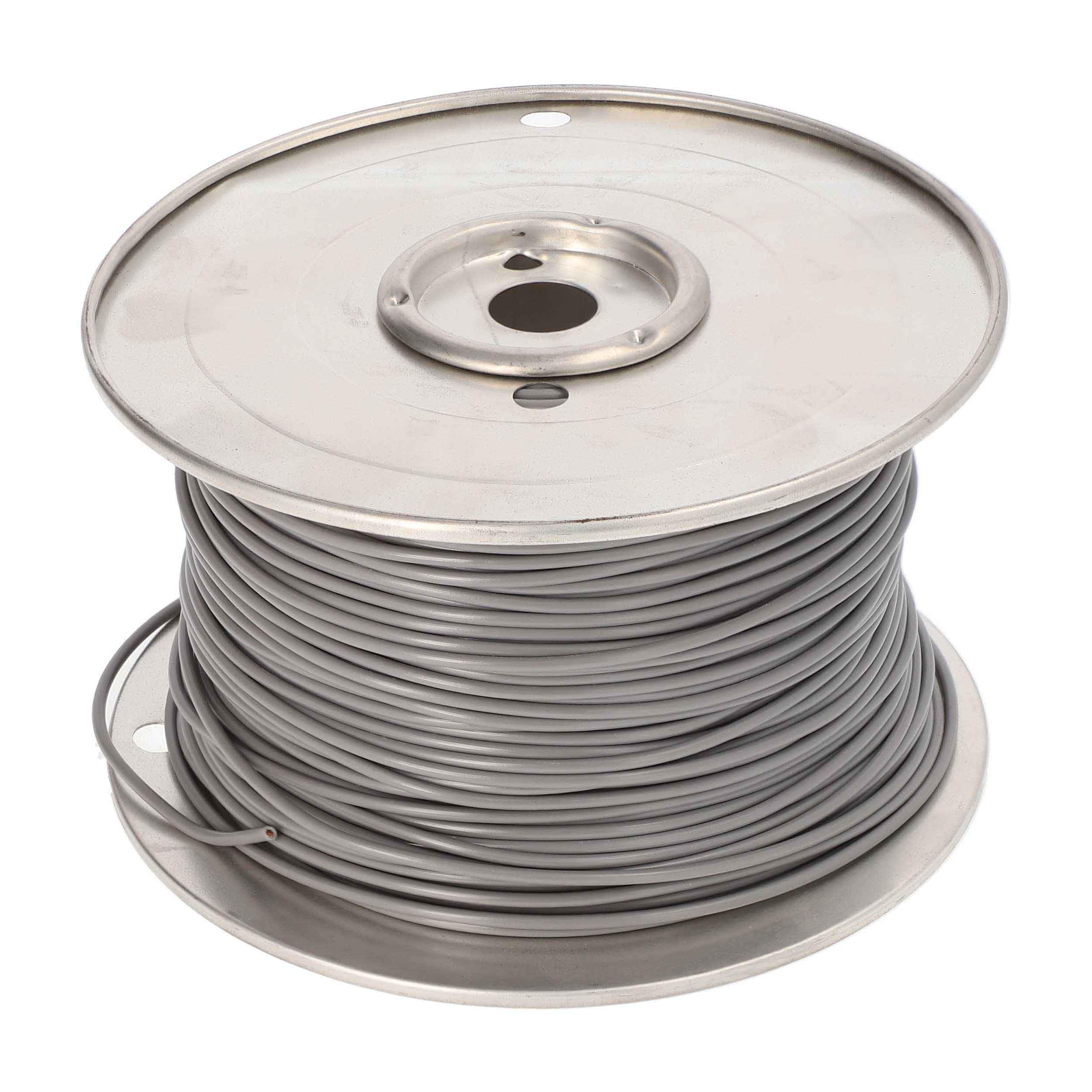16 Ga Install Bay US GPT All Copper Primary Wire Gray - Coil of 500 Ft