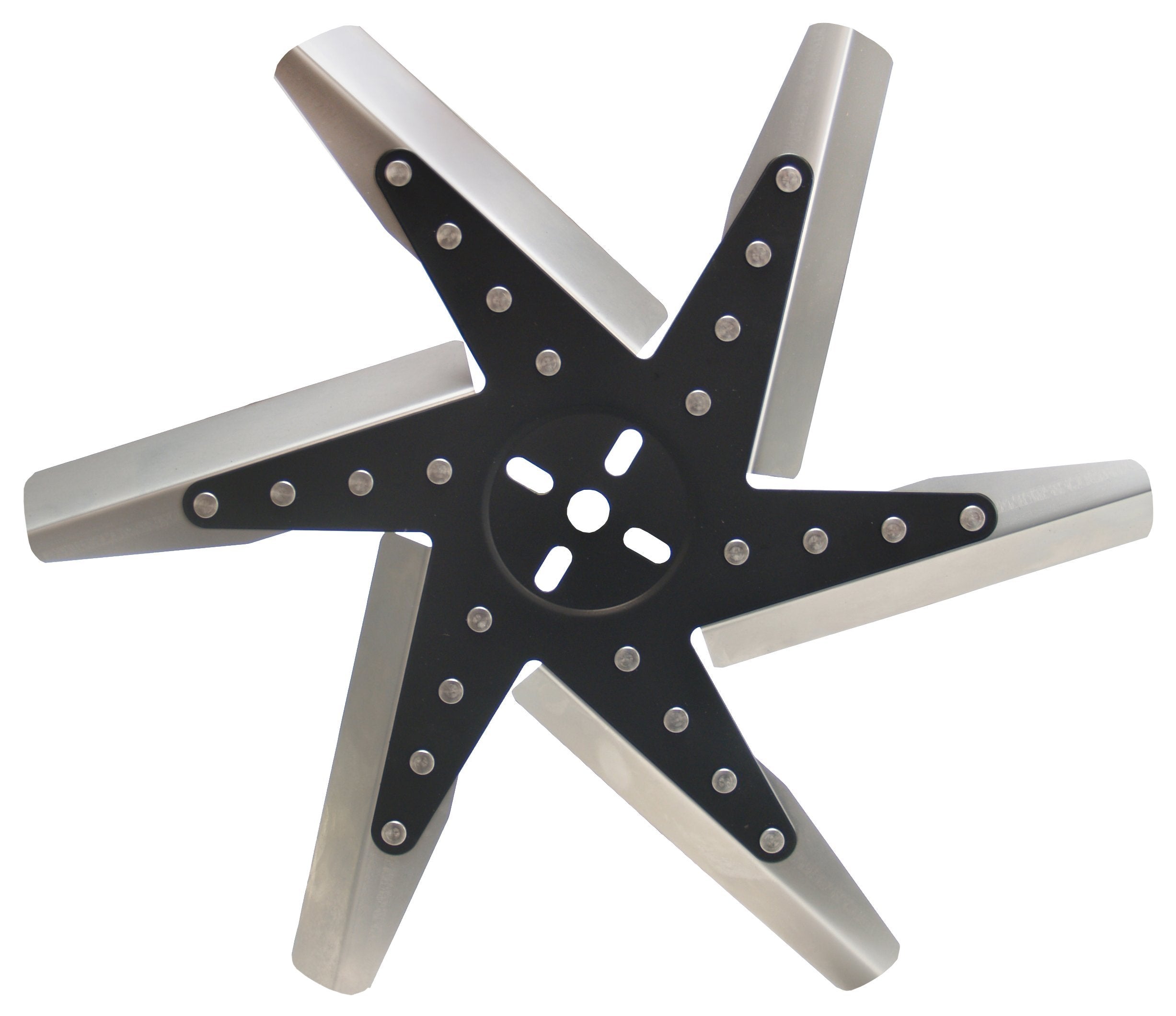 17" Derale High Performance Stainless Steel Flex Fan Reverse Rotation