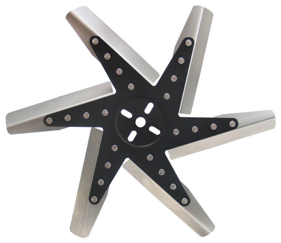 17" Derale High Performance Stainless Steel Flex Fan Reverse Rotation