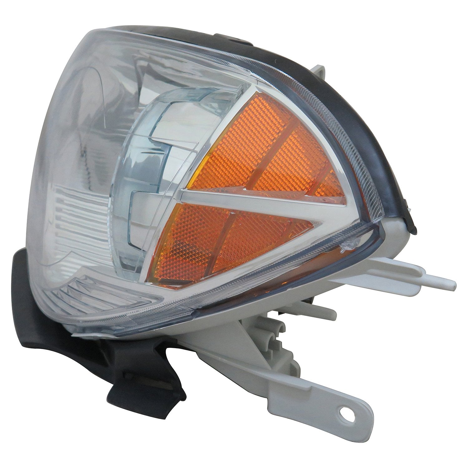 Left TYC Headlight Assembly Compatible with 2008-2012 Chevrolet Malibu