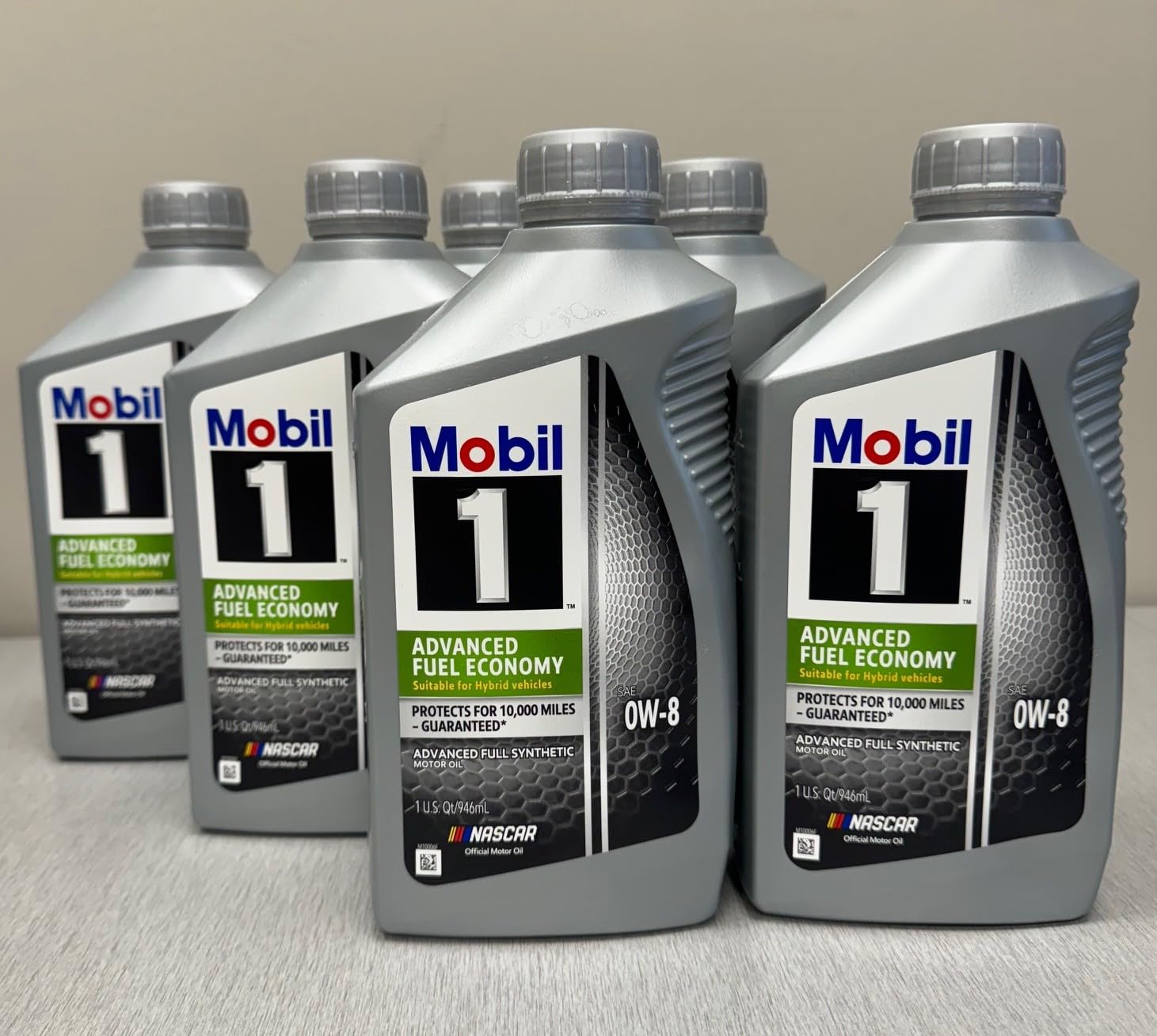 Mobil 1 0W-8 Synthetic Motor Oil JASO GLV-1-6 Quarts (1 Case)