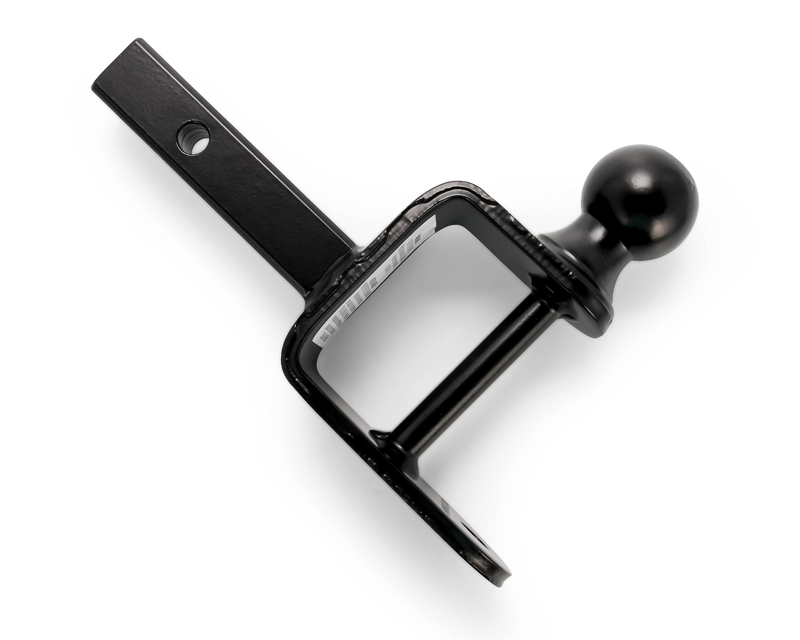UTV ATV Black Boar Multi-Hitch - Features 2” Hitch Ball, 1-1/4” Shank - 6” (L) Shank - Hitch Ball has 2” Rise & Rated for 2,000lbs - Use w/Utility Trailers, Tow Straps & Other ATV Accessories (66024)