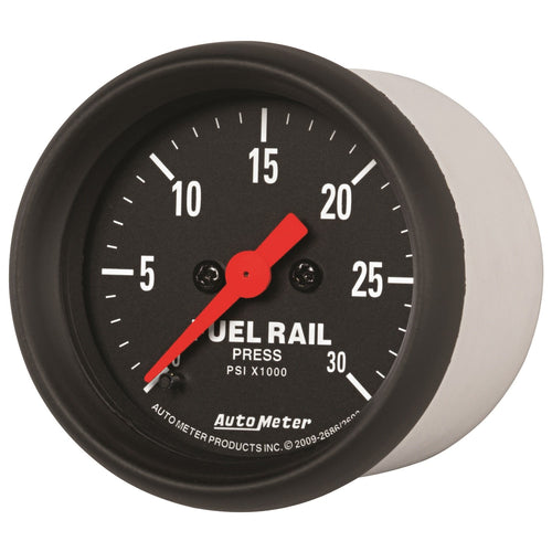 Z-Series AUTO METER Fuel Rail Pressure Gauge,2.3125 in.