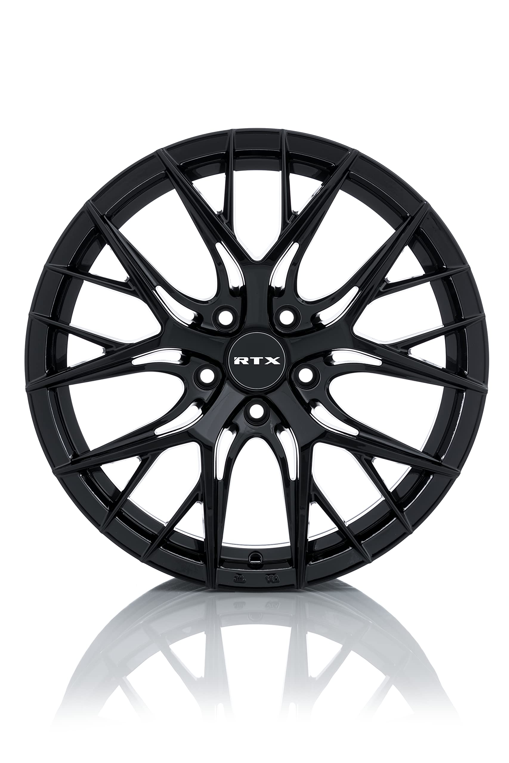 083038 • RTX® • Valkyrie • Gloss Black • 17x7.5 5x114.3 ET40 CB73.1