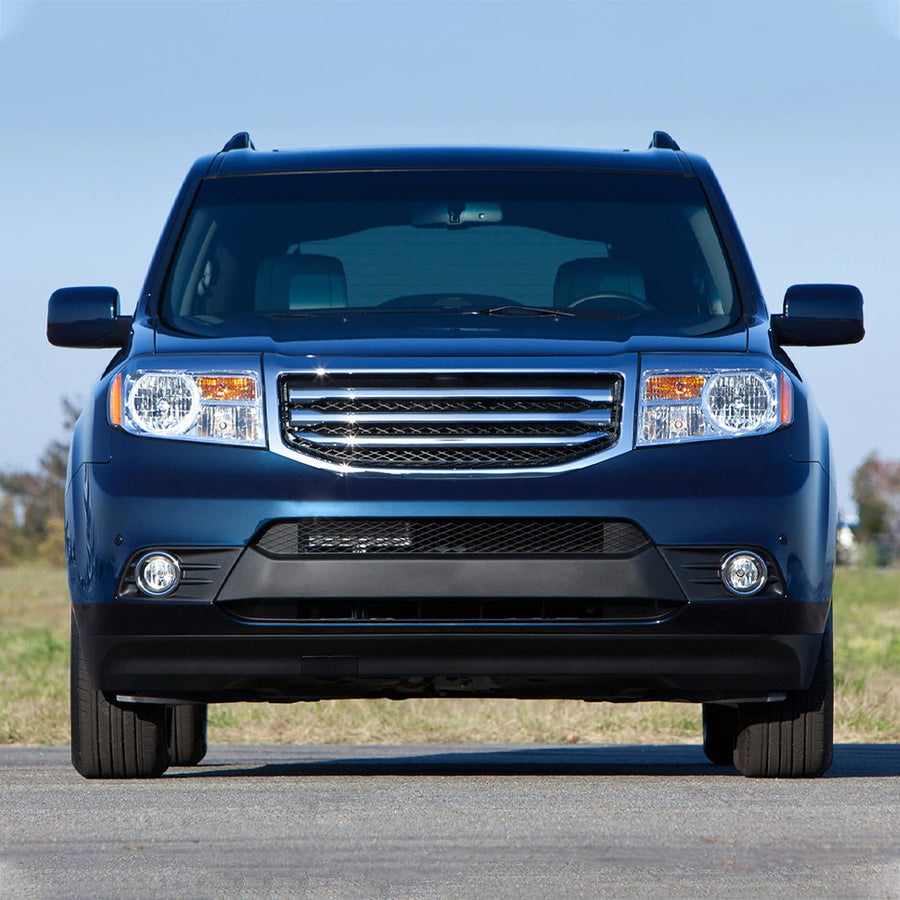 Fog Lights SPEC-D TUNING + H11 Bulbs + Switch Compatible with 2012-2015 Honda Pilot, Left + Right Pair Assembly