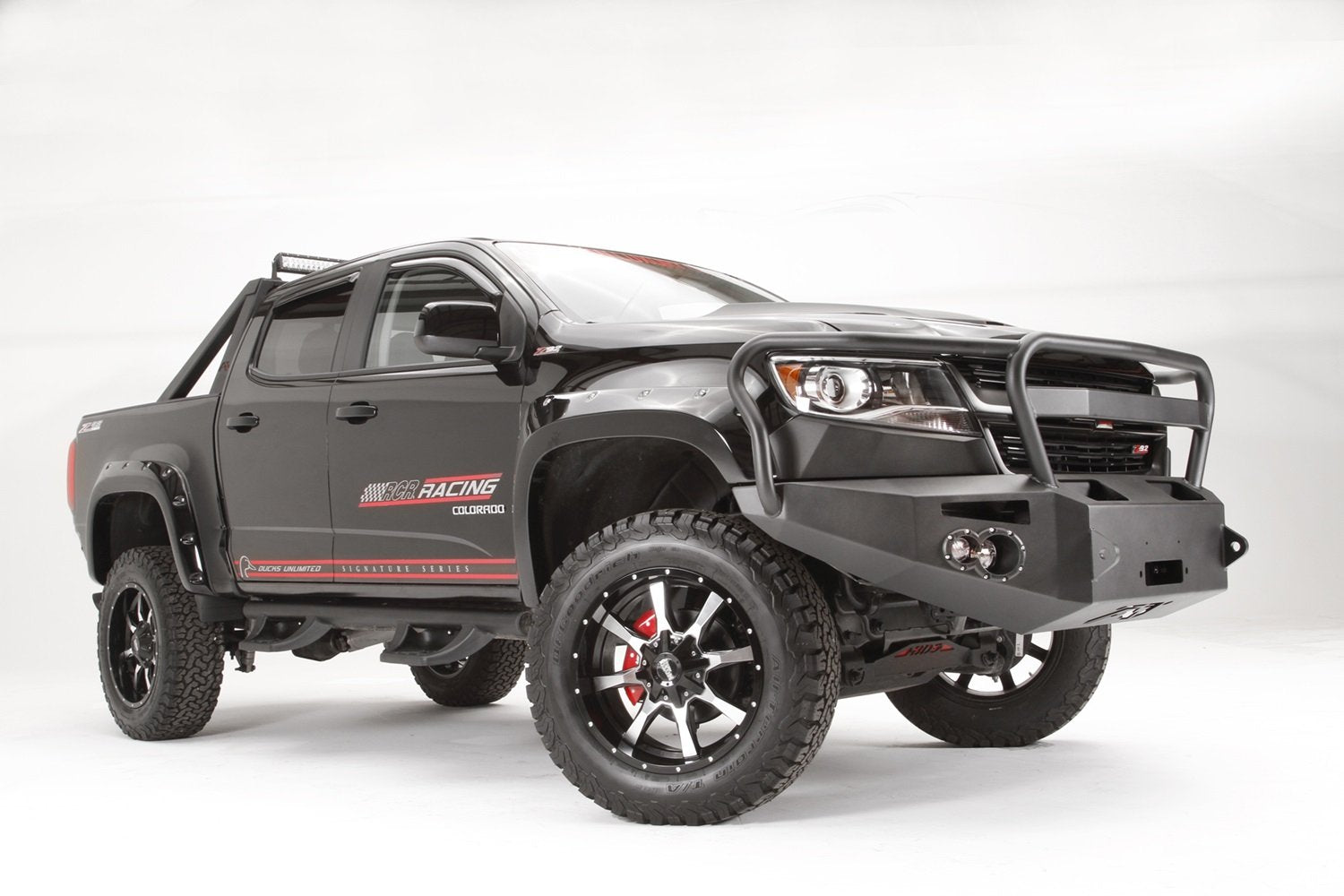 Fab Fours Premium Winch Front Bumper CC15-H3350-B Uncoated/Paintable w/Full Grill Guard [AWSL]