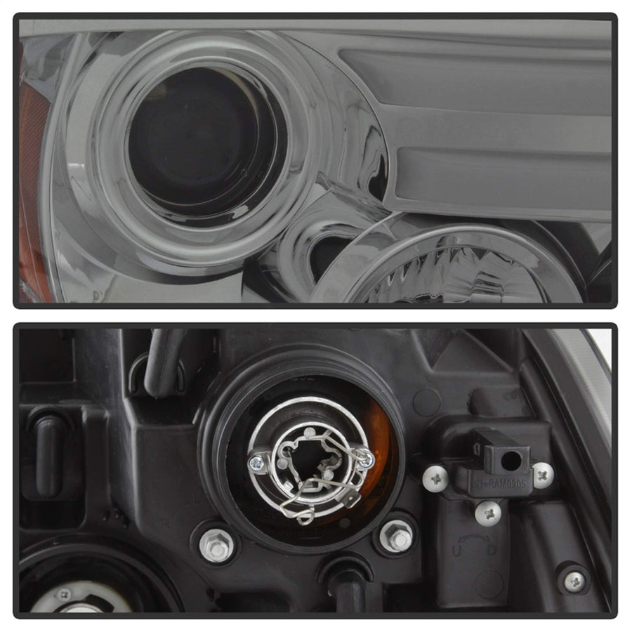 Projector Headlight Spyder - (PRO-YD-DR13-LBDRL-SM)