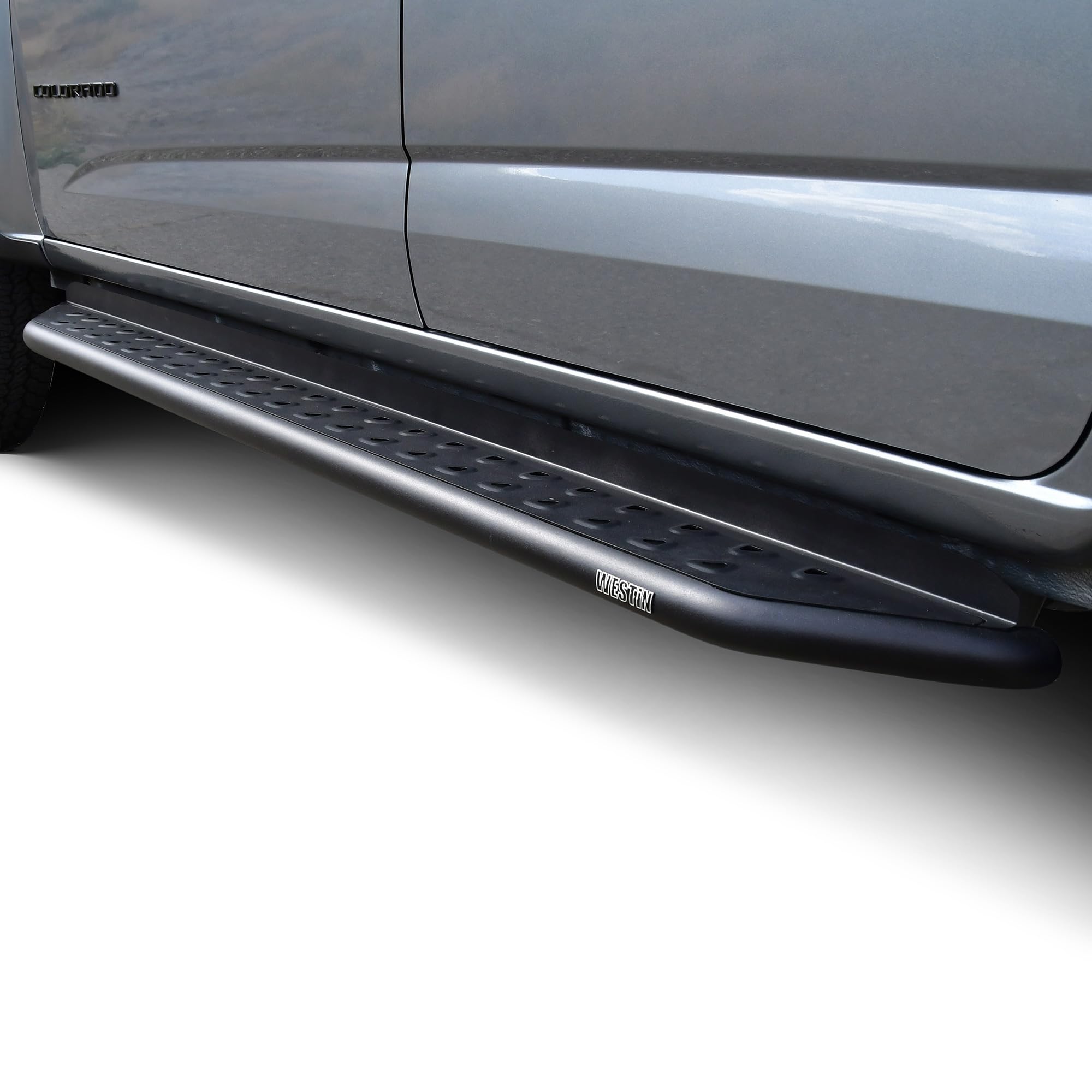 Outlaw Running Boards Westin fits 2015-2023 Colorado Canyon Crew Cab Textured Black 1 Pair