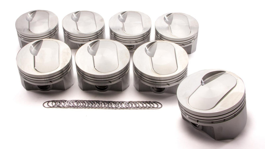 4.470 Bore Sportsman Racing Products Domed Piston Set for 502 Big Block Chevy (281916)