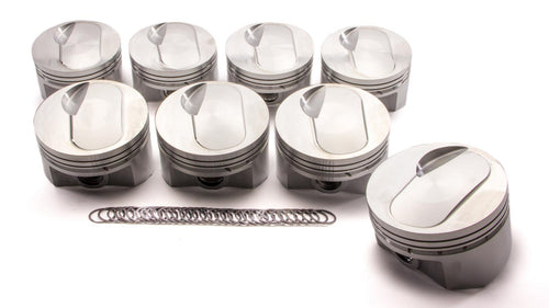 4.470 Bore Sportsman Racing Products Domed Piston Set for 502 Big Block Chevy (281916)
