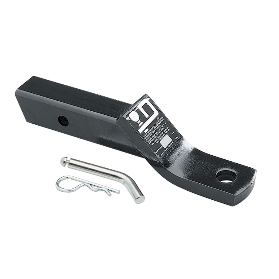 Draw-Tite Class IV Trailer Hitch Ball Mount 2923 with Pin & Clip, Fits 2 Inch Square Receiver, 2 Inch Drop, 0.75 Inch Rise, 7,500 lbs. Capacity, Black
