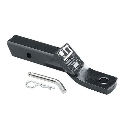 Draw-Tite Class IV Trailer Hitch Ball Mount 2923 with Pin & Clip, Fits 2 Inch Square Receiver, 2 Inch Drop, 0.75 Inch Rise, 7,500 lbs. Capacity, Black