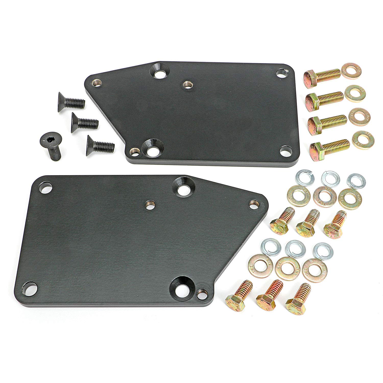 ENGINE SWAP CONVERSION PLATES TRANS-DAPT PERFORMANCE; 5/8" REARWARD; LT (GEN5) INTO SB CHEVY CAR CHASSIS (4522)