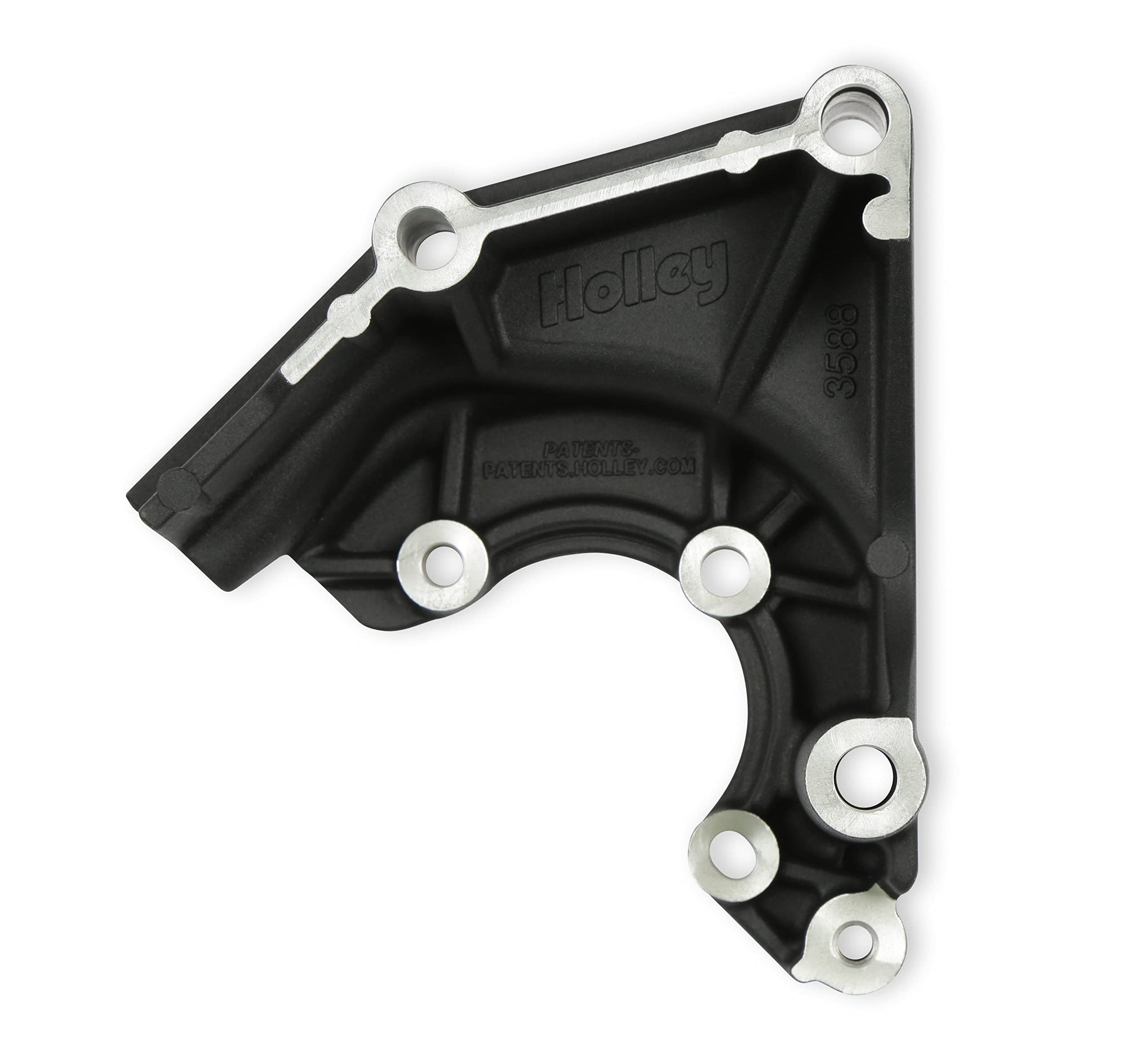 Power Steering Bracket Holley 20-165BK Black