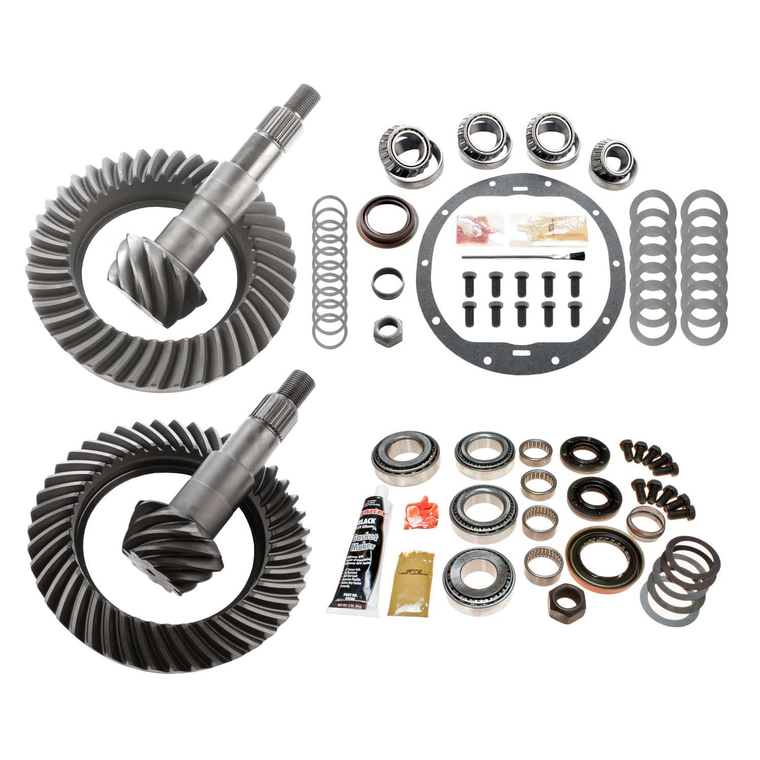 Motive Gear MGK-221, Bearing Rebuild Kit For GM 8.25 IFS/GM 8.625, Differential Ring & Pinion, Ratio 4.56, 10-Bolt, 30 Spline, 9 Pinion & 41 Ring Tooth - Fits Cadillac/Chevrolet/GMC 1500 Series