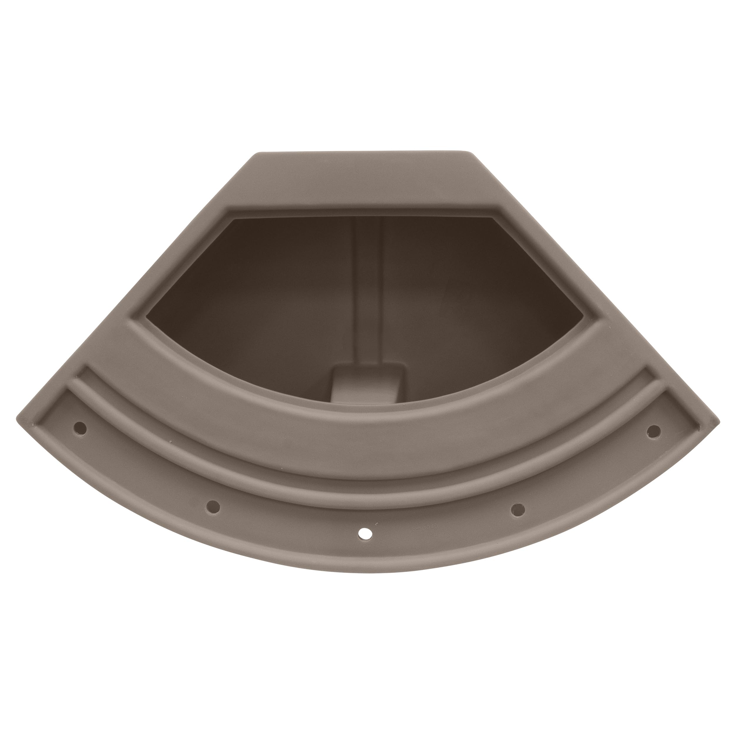 Wise Premier Series BM1146-1B-1725 Pontoon 32-Inch Bow Radius Corner Seat Base Only, Mocha Java