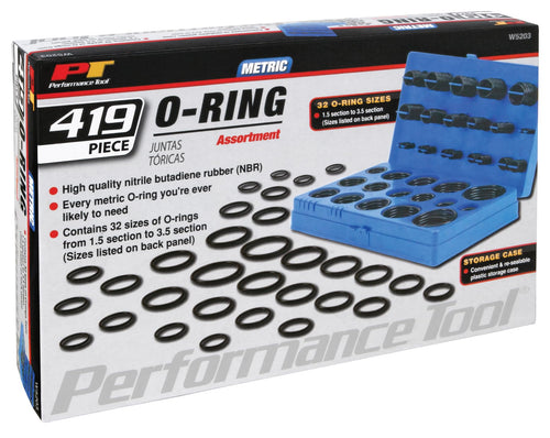 Hdwr Kits-O-Rings PERFORM TOOL W5203