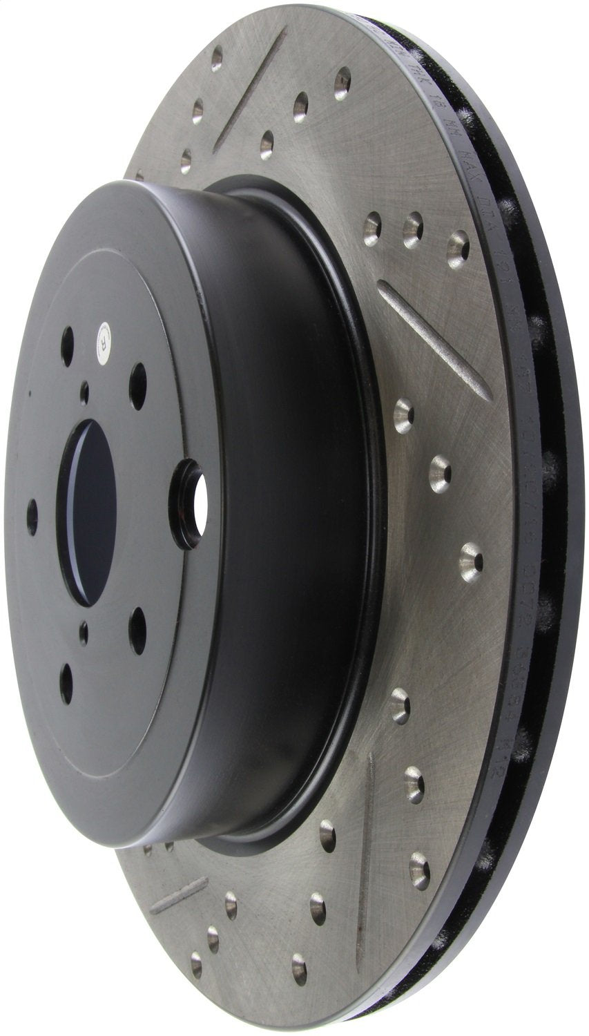 Sport Drilled/Slotted Brake Rotor StopTech 127.47030R (Rear Right), 1 Pack