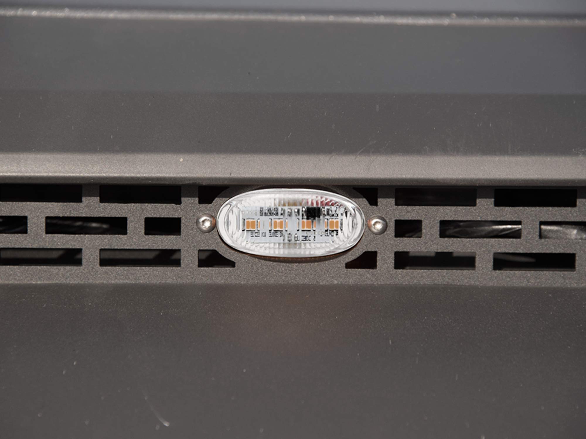 Hood Grille Insert Armordillo USA 7180161 with Clear Lights Fits 2014-2020 Toyota Tundra