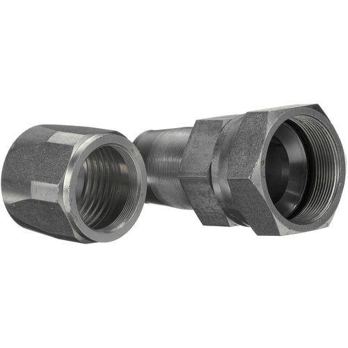 Gates Hydraulic G34170-0606 Coupling/Adapter (6C5-6RFJX) Field Attach C5CXH, C5C, C5D, C5M Female JIC 37 Flare Swivel - Steel