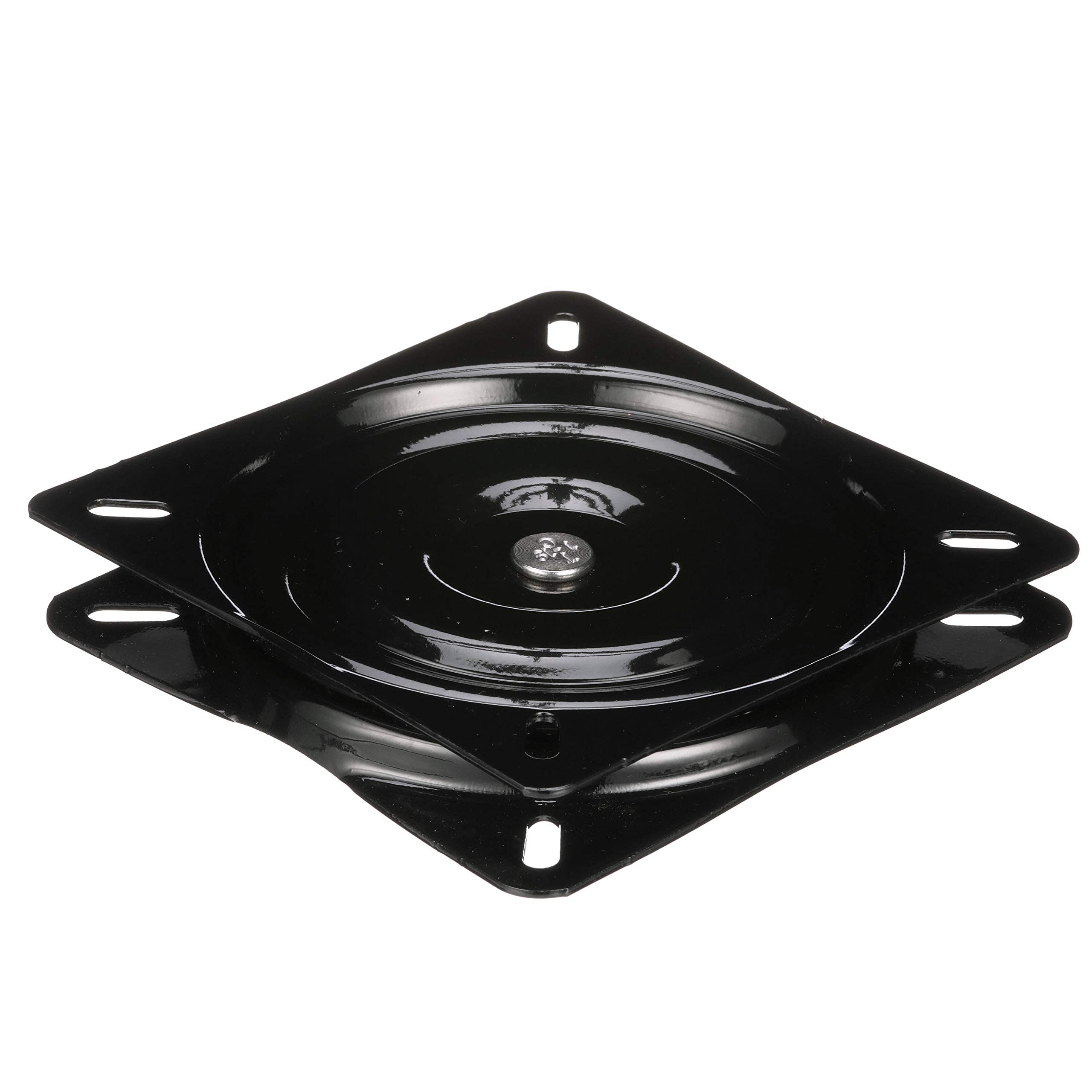 Seat Swivel Attwood 17721, For Boat Seat, 3-Degree Tilt Action, 7 Inches, Steel, Black Powder Coated