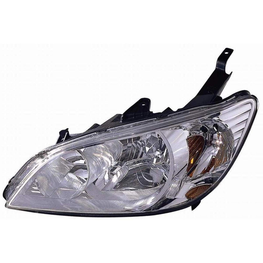 Left TYC Headlight Assembly Compatible with 2004-2005 Honda Civic