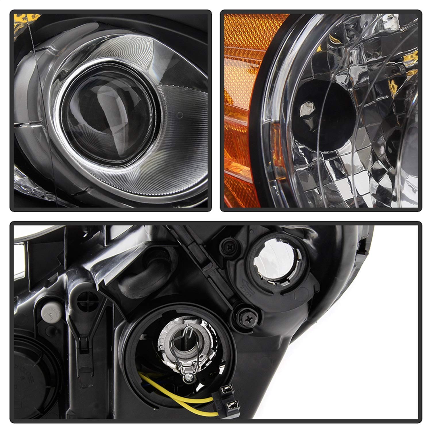 Hyundai Sonata Headlight SPYDER Xtune Hd-Jh-Hyson11-Am-Bk