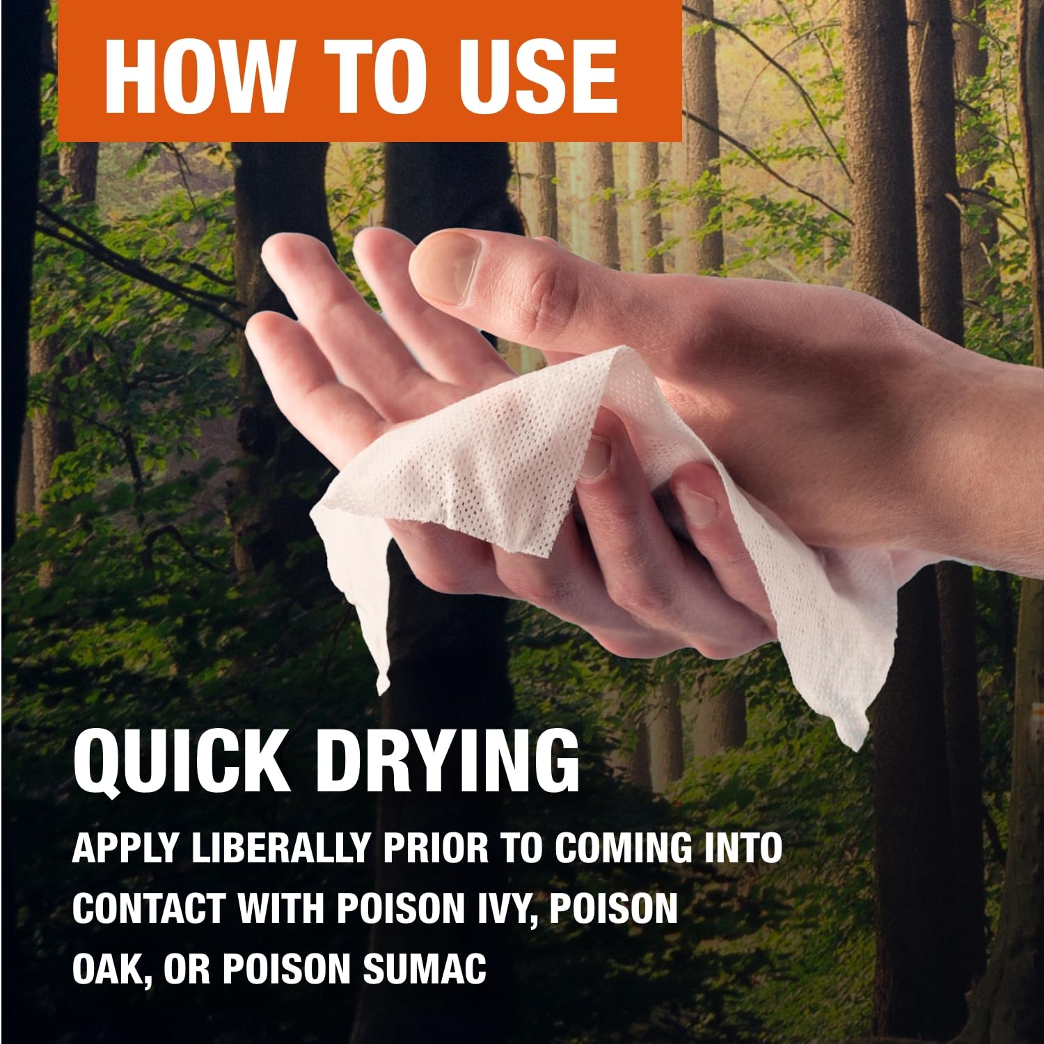 CoreTex Ivy X Pre-Contact Wipes Poison Ivy - Bulk Pack of 300 Single-Use Barrier Wipes to Help Prevent Itchy Rashes - Also Works on Poison Oak & Sumac Oils - Quick Dry & Chalk-Free Formula
