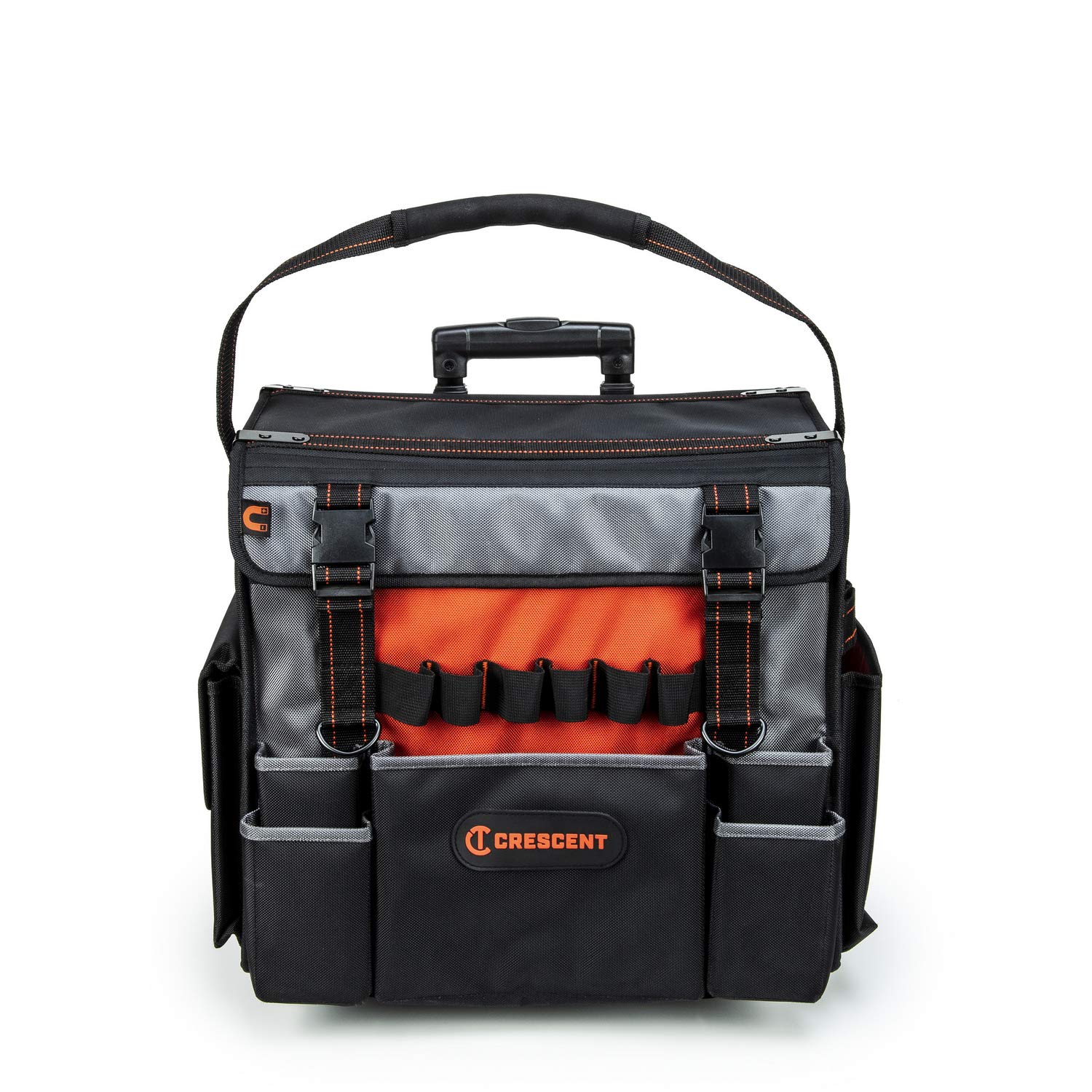 Crescent 18" Rolling Tradesman Tool Bag - CTBR1850, Orange