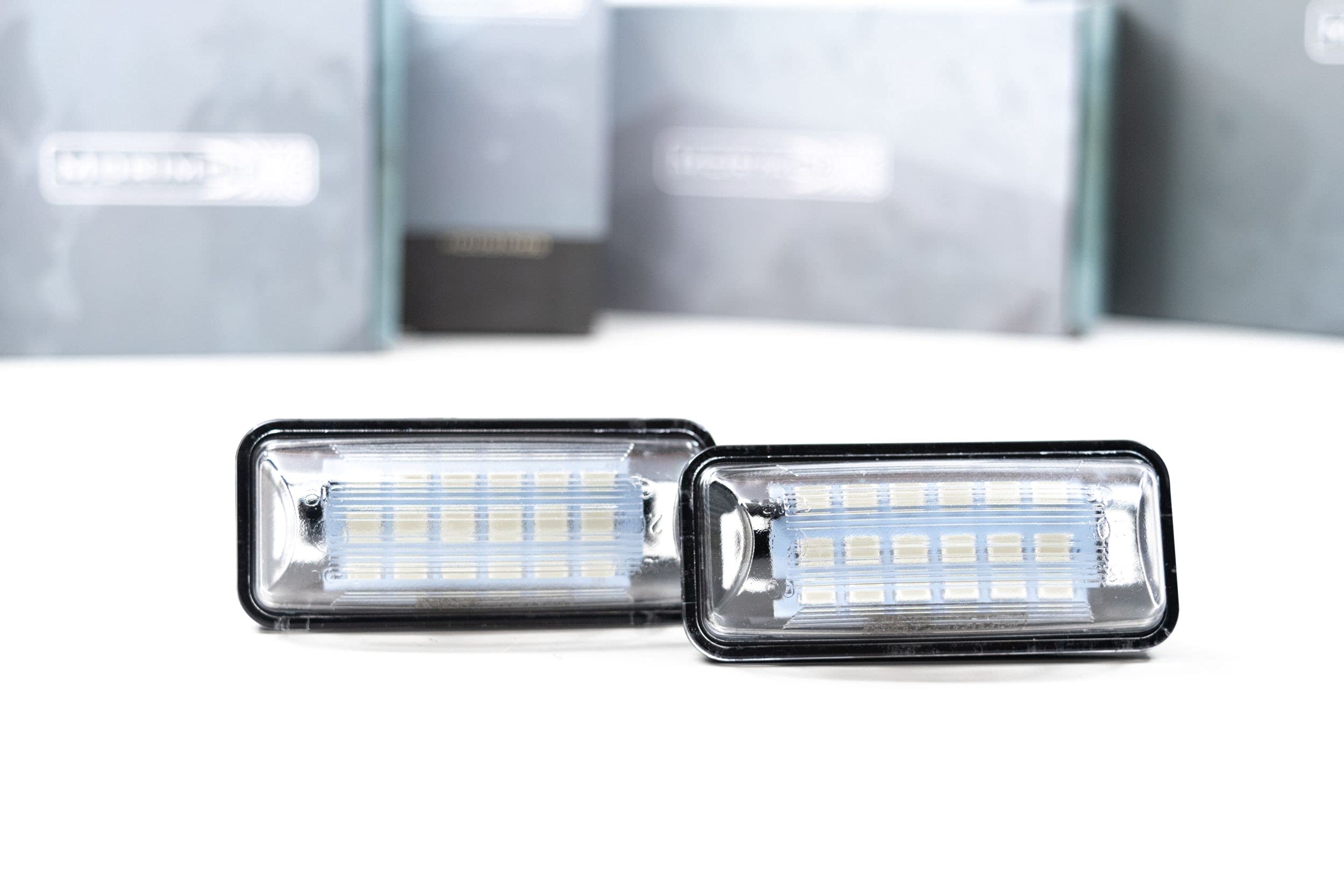 Morimoto LED XB License Plate Lights, Black Housing Upgrade, Fits Subaru (08-20), Plug and Play Assembly, Easy Install, 5000k Pure White Light, Anti-UV Coating (1x LF72301)
