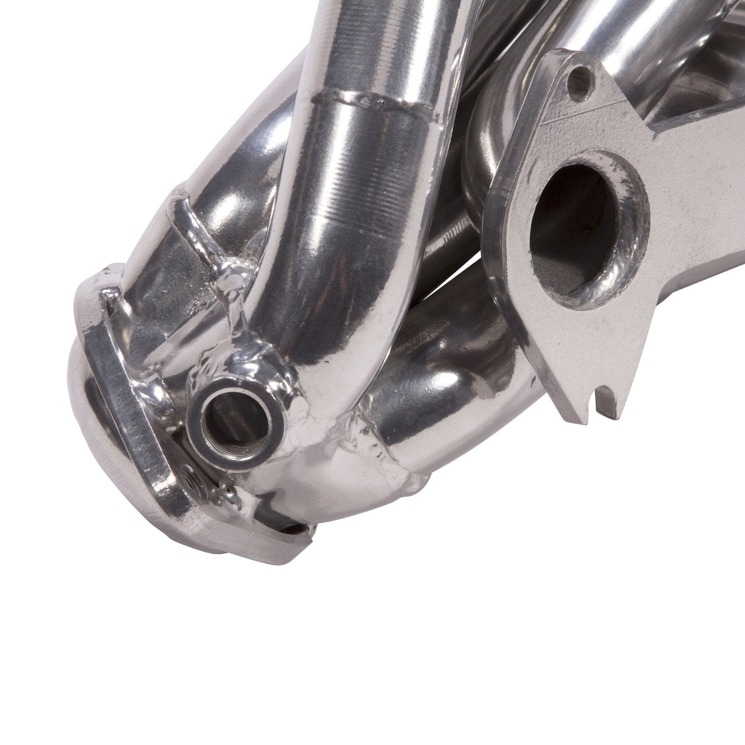 1-5/8" BBK Shorty Tuned Length Performance Exhaust Headers for Ford Mustang GT - Polished Silver Ceramic Finish