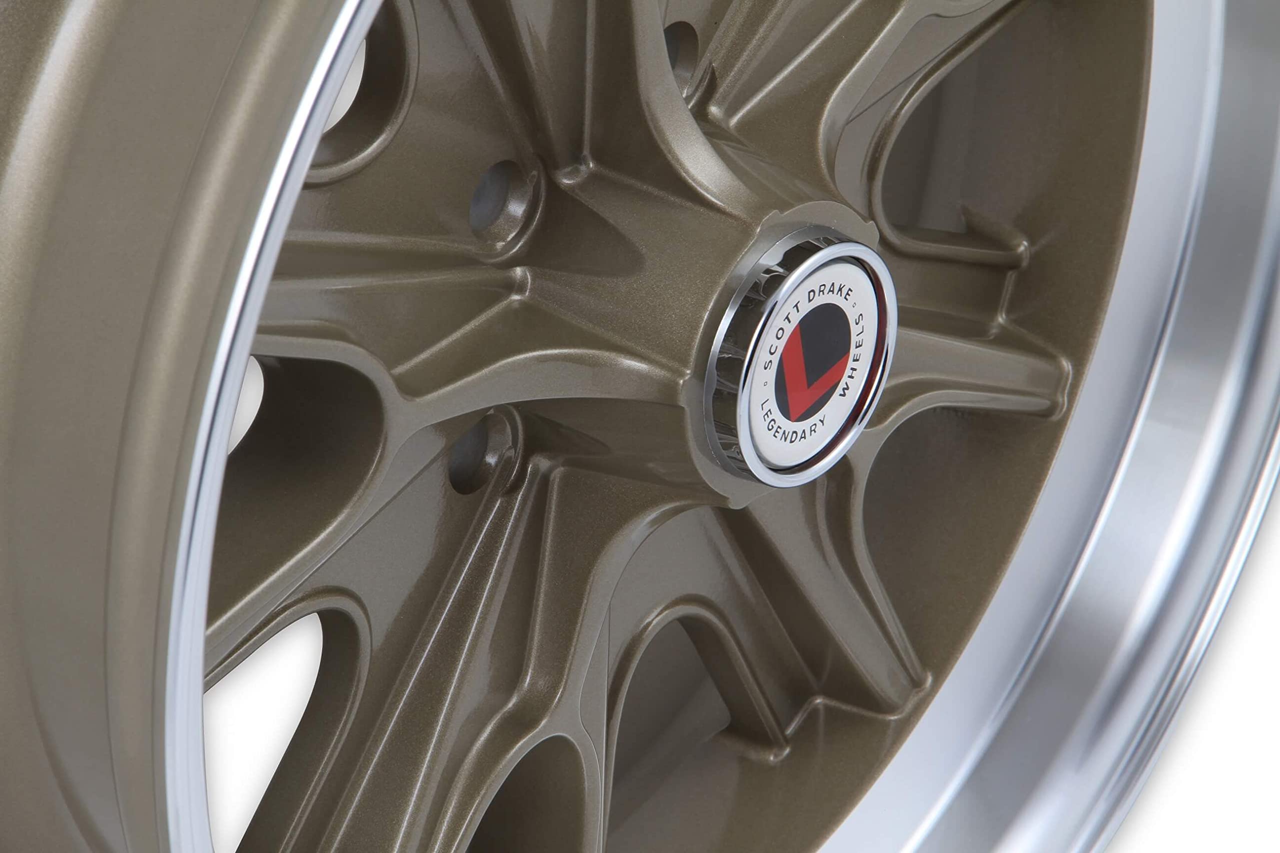 15X7 Legendary Wheel - 'Hb5' Alloy Rim-5Lug-Gold (LW90-50754F)