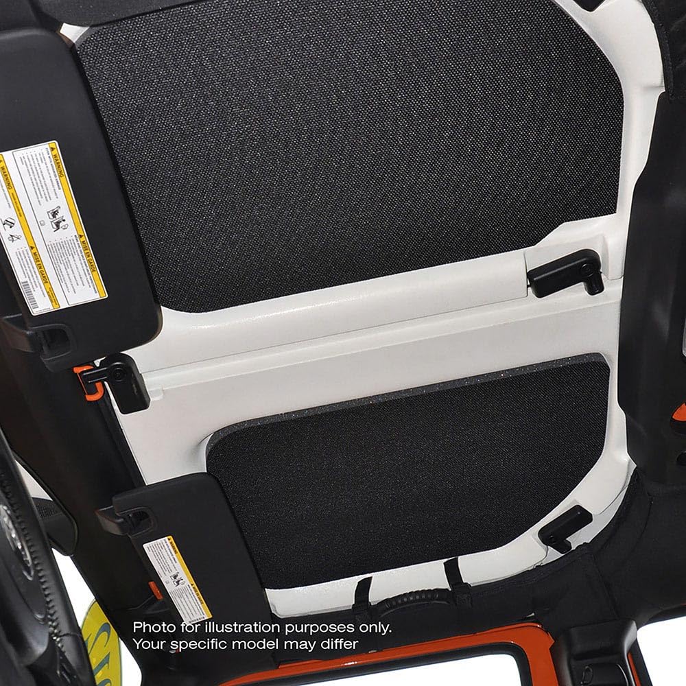 Boom Mat Sound Deadening Kit Design Engineering 50186 Grey Leather Look Compatible with Jeep Gladiator JT (2020-up)