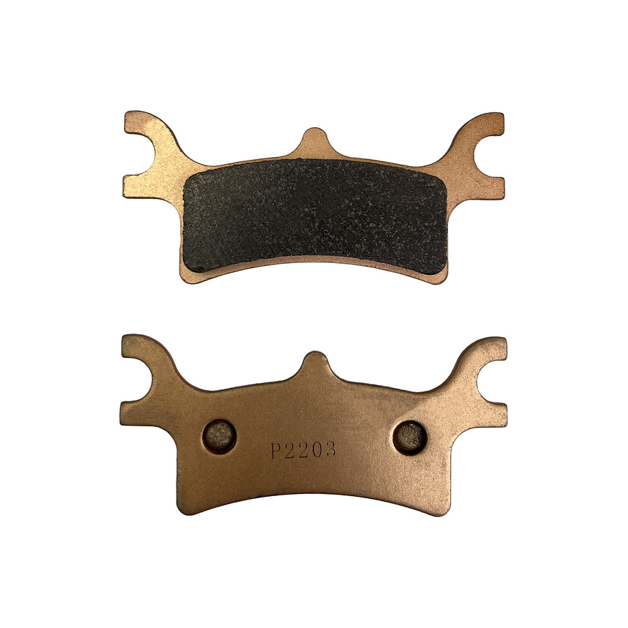 Demon Rear Left/Right Sintered Brake Pads for Polaris Sportsman/Trail Blazer/ATP/Magnum/Xplorer/Scrambler/Diesel/Xpedition, In High Density Metallic (See Fitment Details in Description)