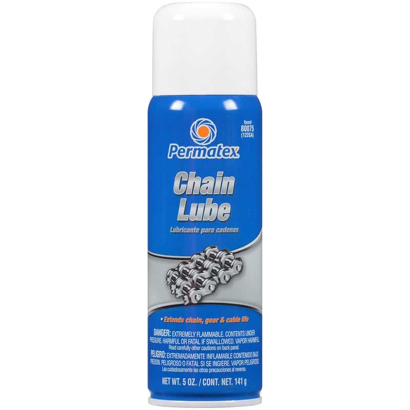 Chain Lube Permatex 80075, 5 oz. aerosol can, Aerosol Can