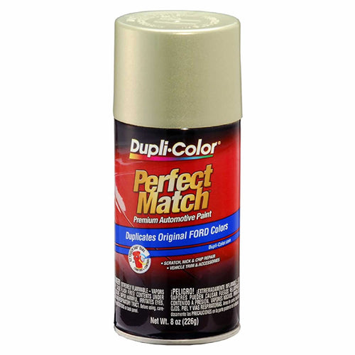 Ford Gold Ash Metallic Dupli-Color EBFM03767 Perfect Match Automotive Spray – 8 oz. Aerosol Can