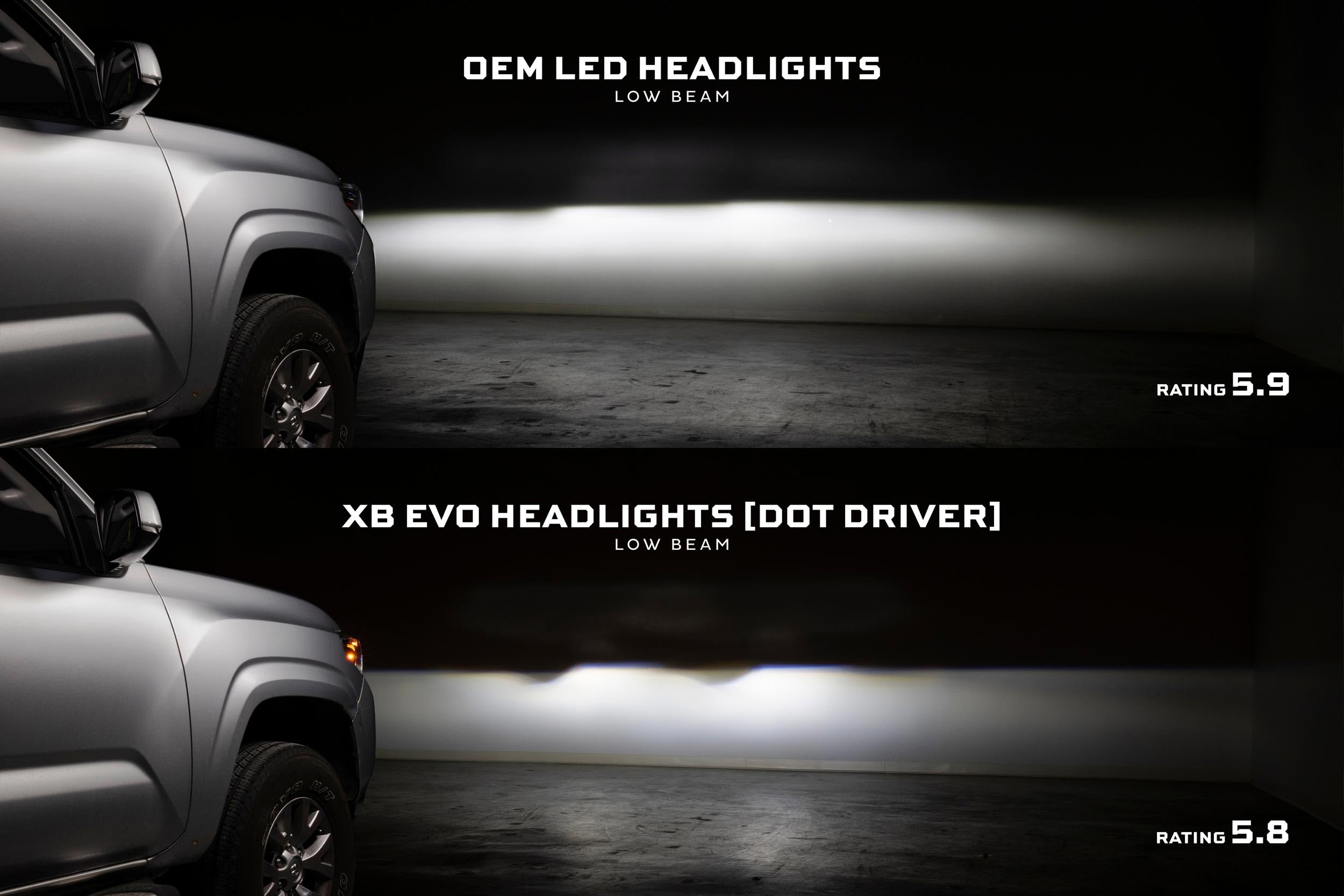 Toyota Tacoma fits Morimoto XB Evo LED Headlights (LF2-530)